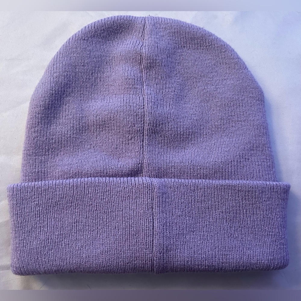 Earthbound Trading Company purple beanie